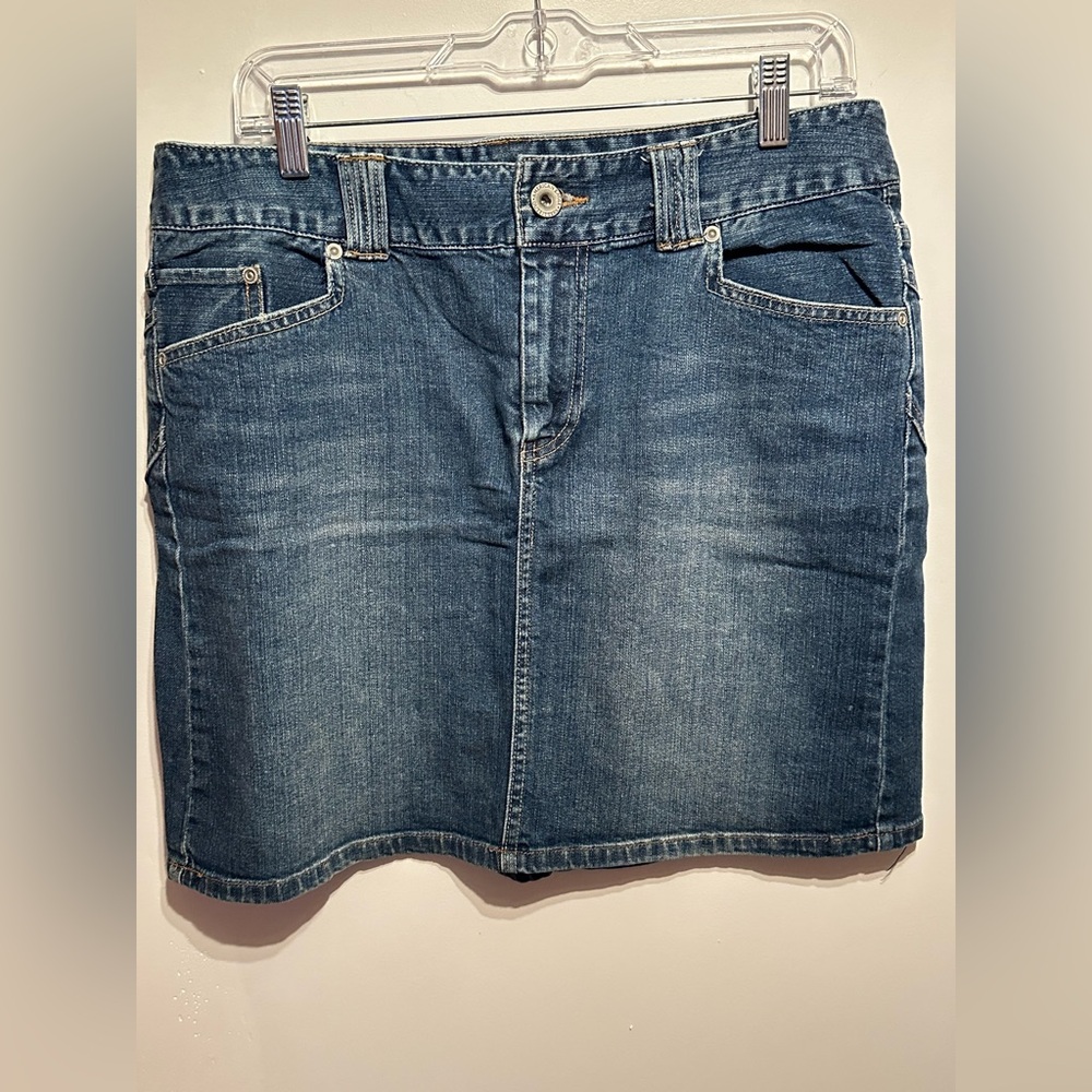 American Eagle Blue Denim Skirt